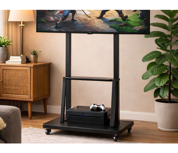 Mozos OUTLET - 1700 mobilny stojak TV do telewizora 32–75” - 1542238 - zdjęcie 4